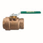2-Piece Quarter-Turn Ball Valve with Handle - 2-1/2" - FNPT