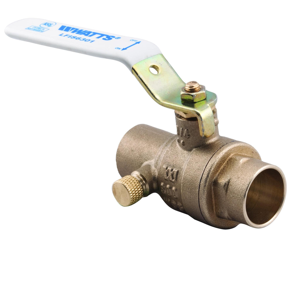 2-Piece Ball Valve - Brass Body
