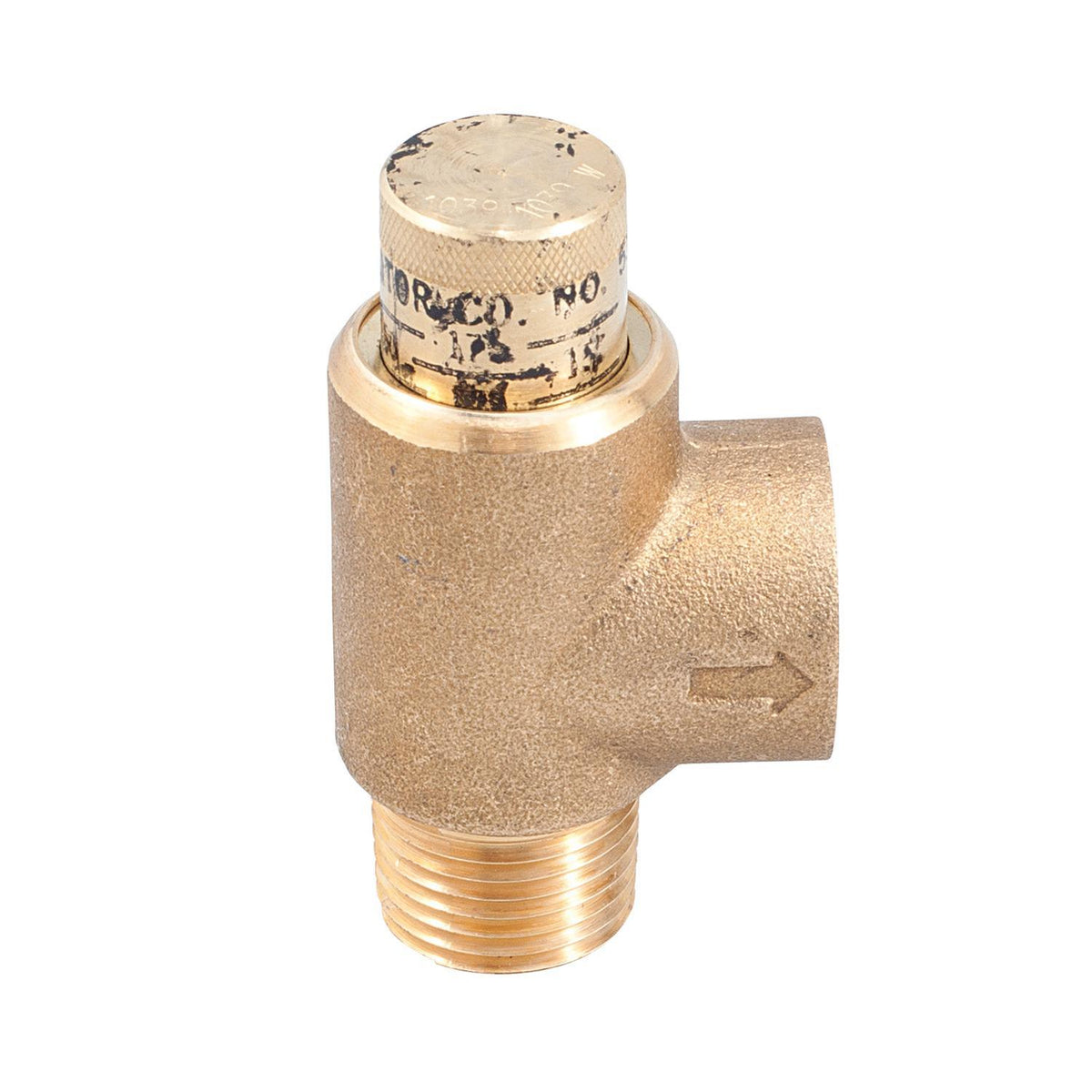 0371271 530C Calibrated Pressure Relief Valve - MNPT x FNPT