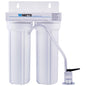Under Counter Water Filtration System - 14-1/2" H - 0.5 GPM