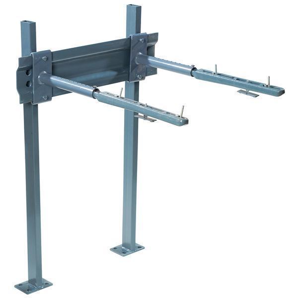 WATTS® 8186599 Track Lavatory Carrier, For Use With 27 x 20 in Handicap/Wheelchair Sink, Cast Iron, Epoxy Powder Coated, Import