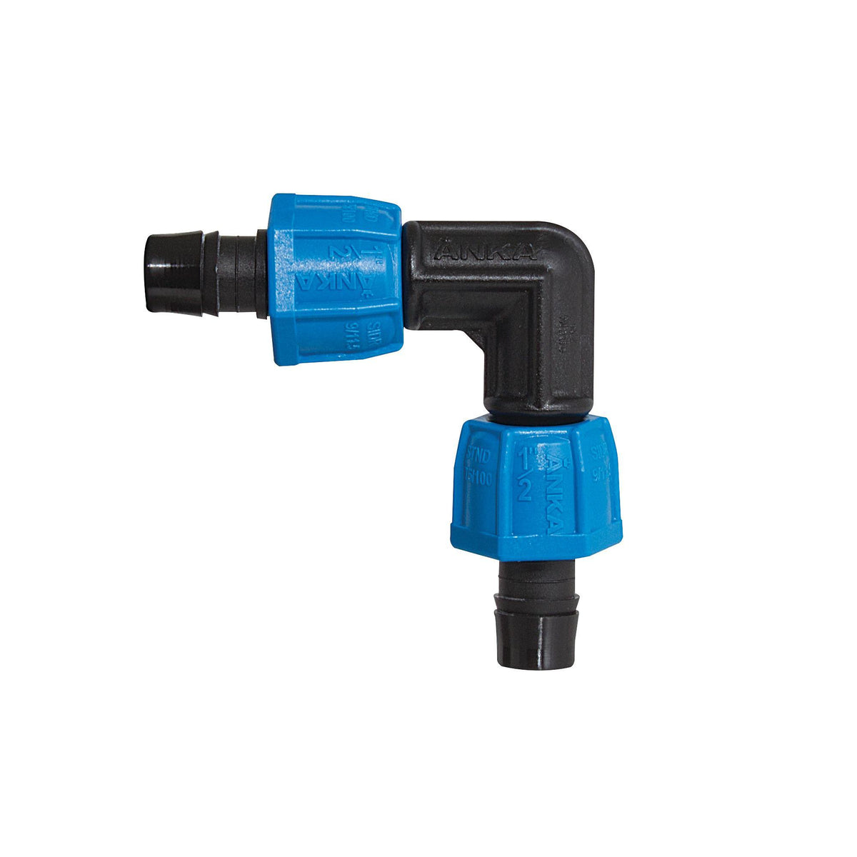 WATTS® 88005275 A Series Elbow, 90 deg Elbow, 1/2 in Nominal, Barb End Style, Fiberglass Reinforced Nylon, Import