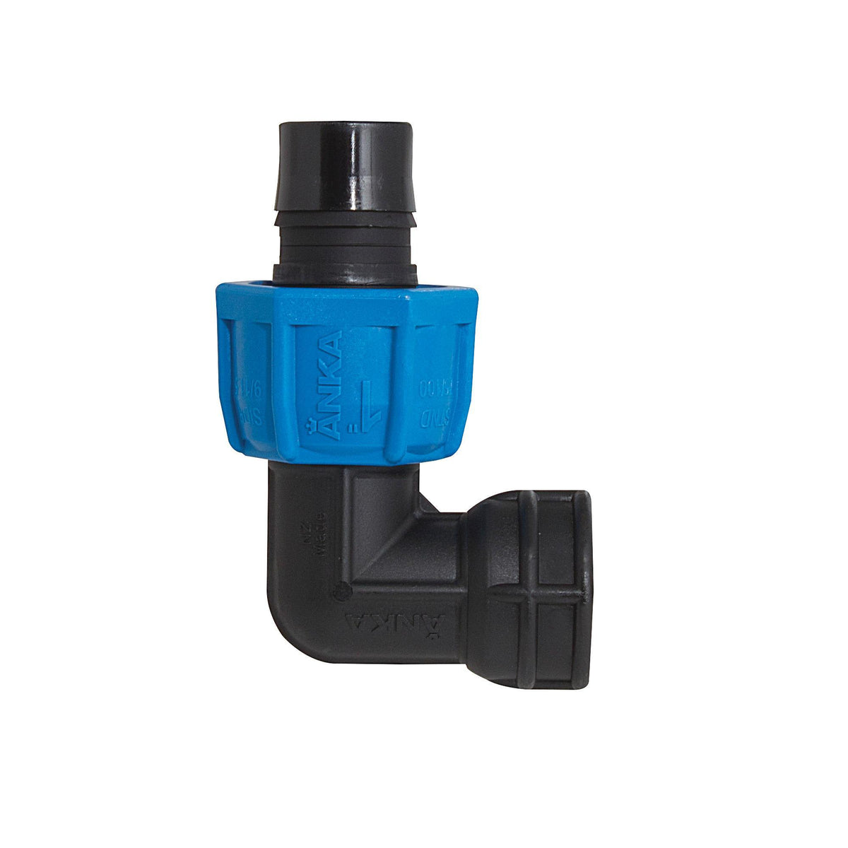 WATTS® 88005289 A Series Female Reducing Elbow, 90 deg Elbow, 1 x 3/4 in Nominal, FNPT End Style, Fiberglass Reinforced Nylon, Import