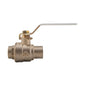 WATTS® 88005707 LFFBVS-3C-M1 2-Piece Ball Valve, 3 in Nominal, Solder End Style, Copper Silicon Alloy Body, Full Port, FKM/PTFE Softgoods, Import