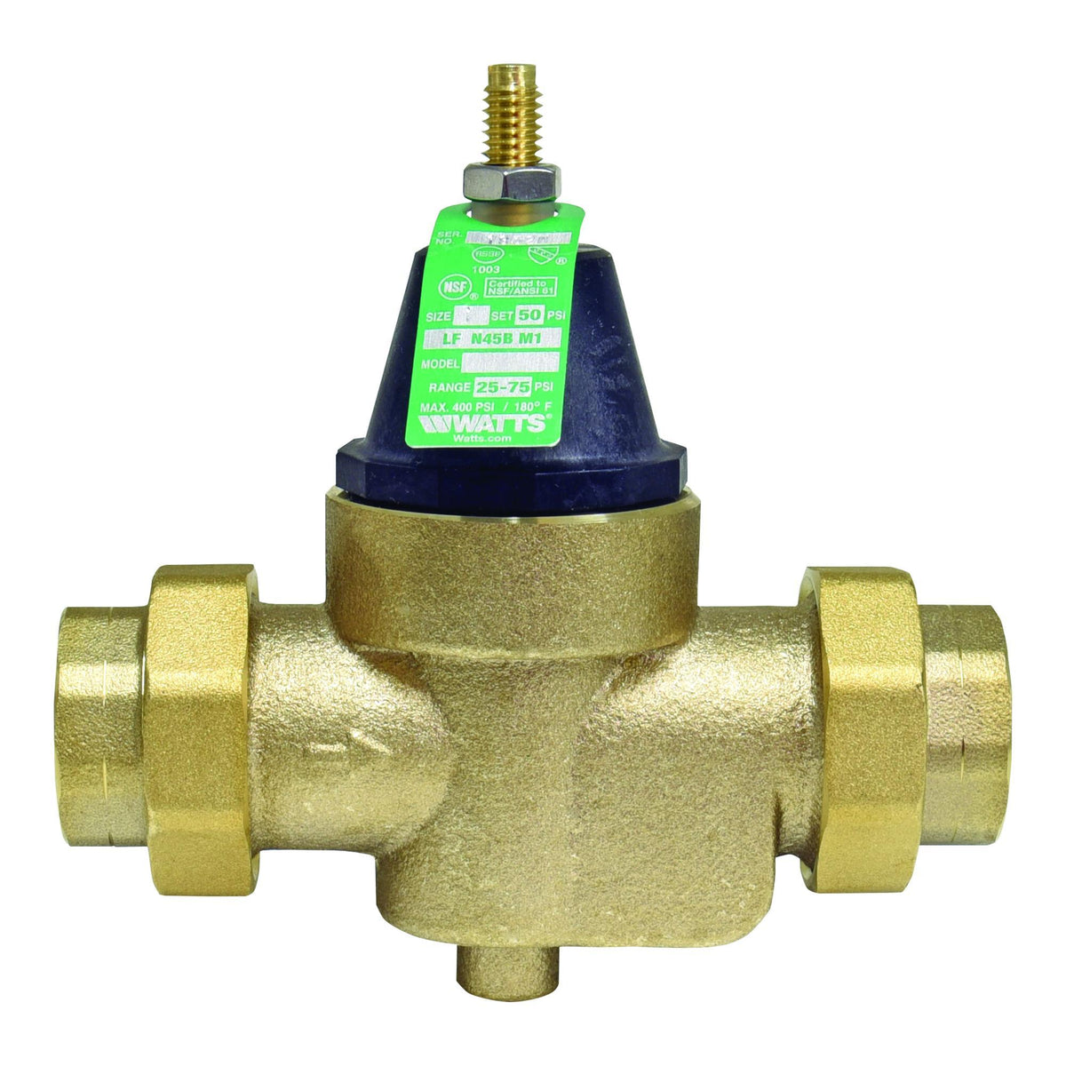 Capacity Pressure Reducing Valve - Double Union FNPT