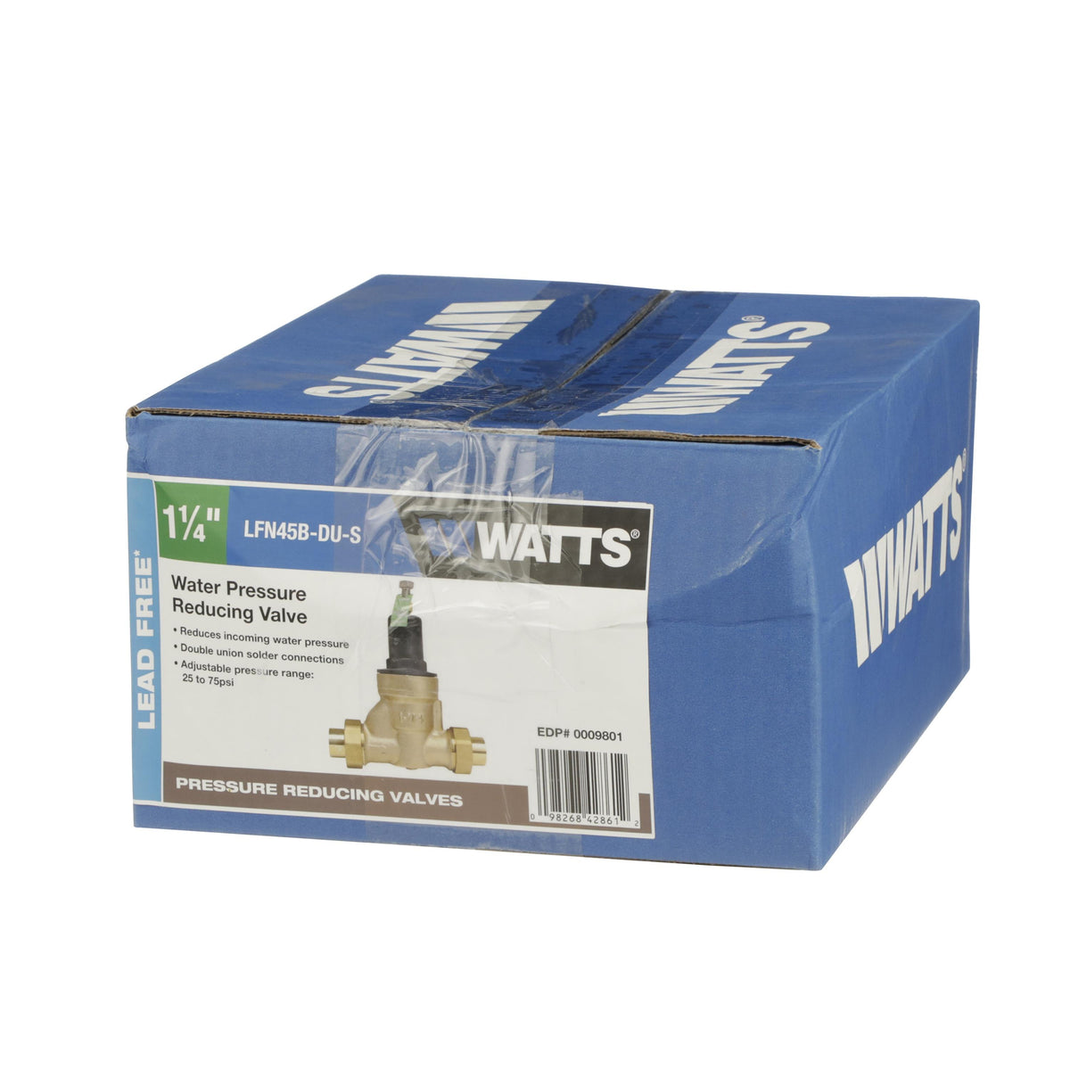 LFN45B Lead Free Pressure Reducing Valve - 1-1/4"