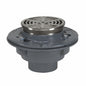 WATTS® FD-1102-A5 Floor Drain, 2 in Outlet, No-Hub Connection, 13/16 x 3-1/4 in Stainless Steel Grid, Cast Iron Drain, Import