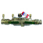 WATTS® T062616 007 Inline Backflow Preventer Assembly with Freeze Sensor, 1-1/2 in Nominal, NPT End Style, Quarter-Turn Ball Valve, Cast Bronze Body, Dual Check