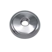 Wal-Rich 1731506 Split Escutcheon, 1 in Nominal, Plastic, Polished Chrome