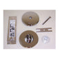 Nufit Presflo - Single Hole Trim Kit - Brass
