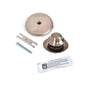 Universal NuFit Trim Kit With Gridtrainer, Brushed Nickel