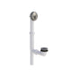 Watco® 500-TQ-PVC-BN Complete Bath Waste With Brushed Nickel QUICK ADJUST® Trip Lever Stopper, PVC, Domestic