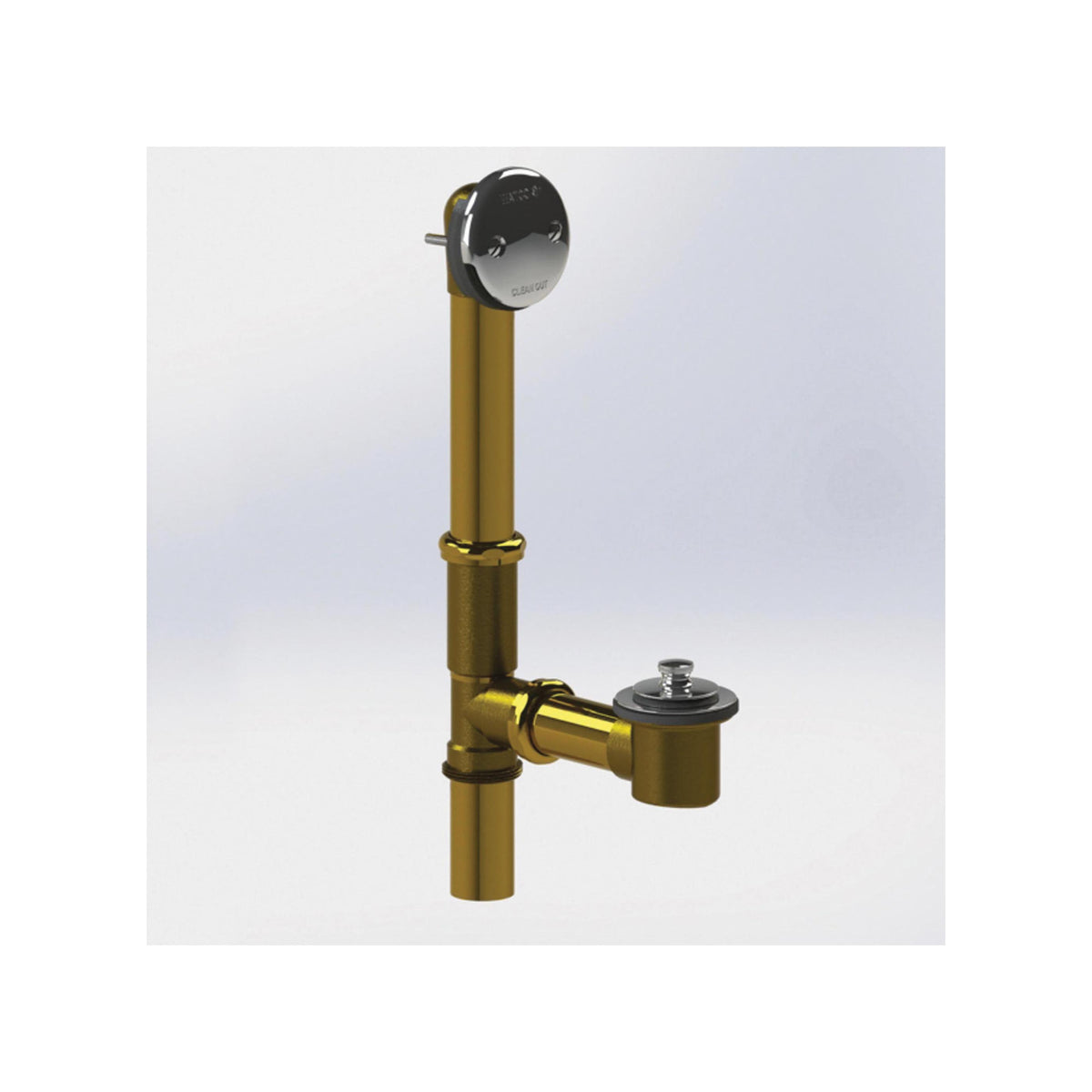 Slip Joint Bath Waste - Brass - 501-Pp-Brs