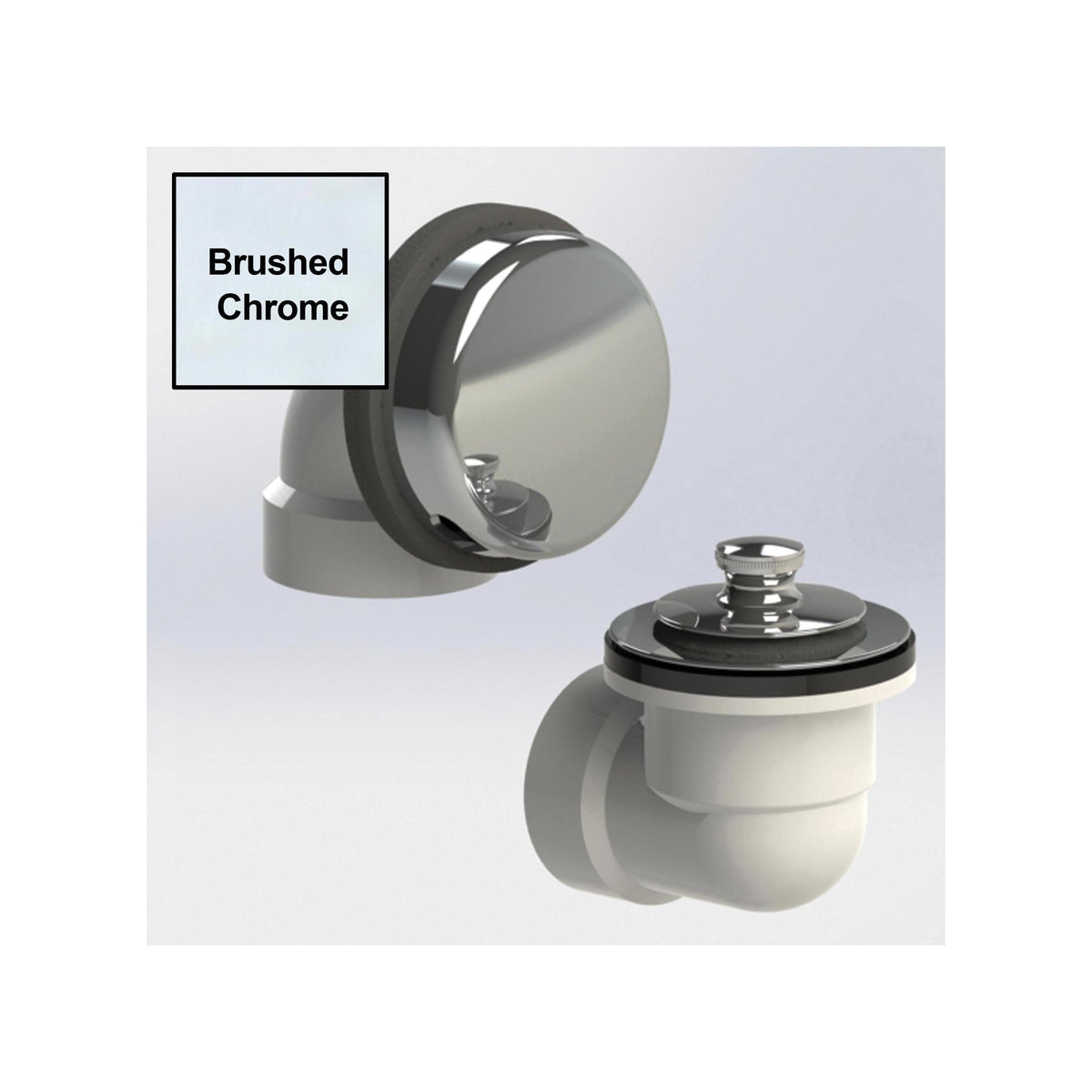 Watco® 901-PP-PVC Innovator® 901 Solvent Weld Bath Waste Half Kit,TD PVC, Watco® Innovator® 901 Solvent Weld Bath Waste Half Kit,TD PVC