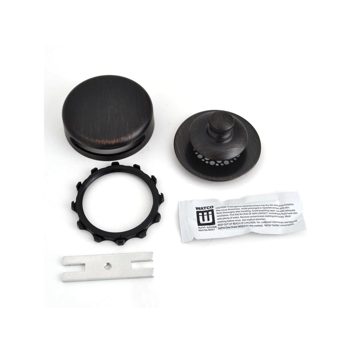 Universal NuFit Trim Kit With Gridtrainer, Oil Rubbed Bronze