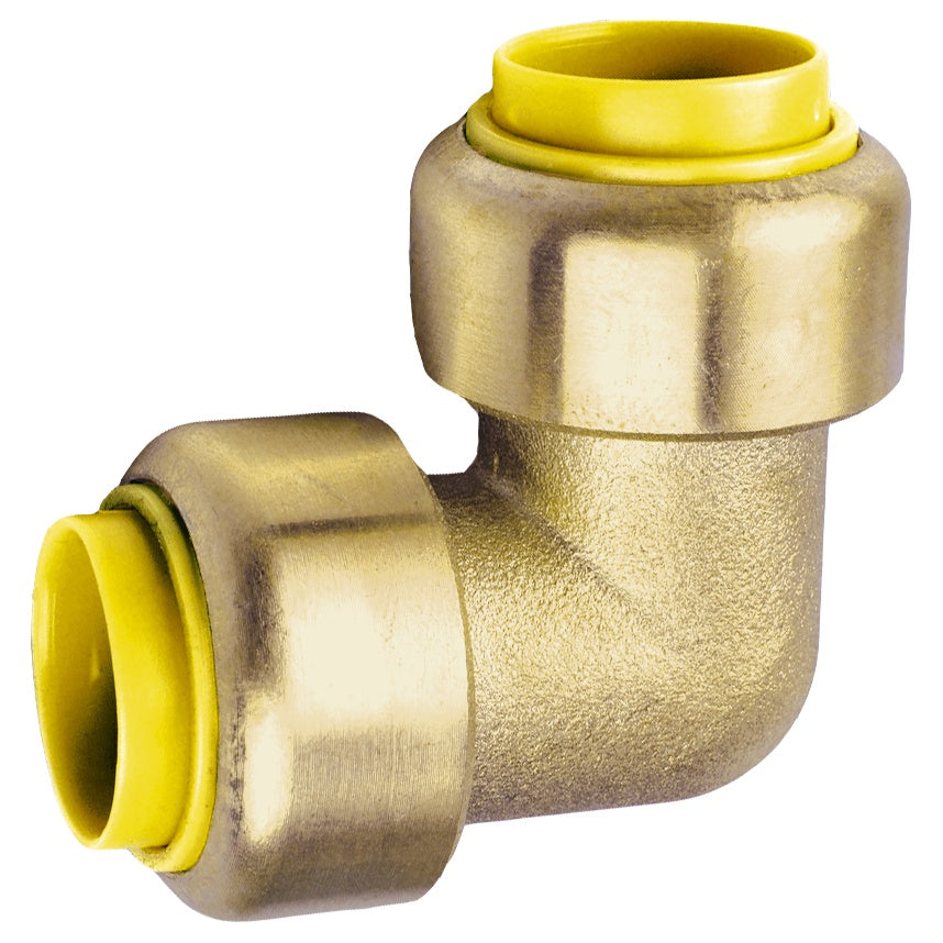 2622W - Elbow - Brass - Push-On x MNPT