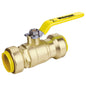 Ball Valve - Brass - Push