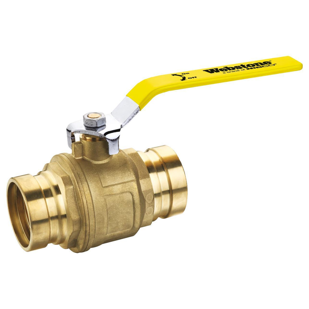 X170XLC Ball Valve - Brass - Press