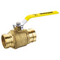 X170XLC Ball Valve - Brass - Press