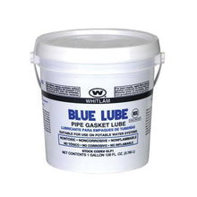 WHITLAM® GLP1 Non-corrosive Non-Flammable Pipe Gasket Lube, 1 gal Pail with Handle, Blue, 1.01