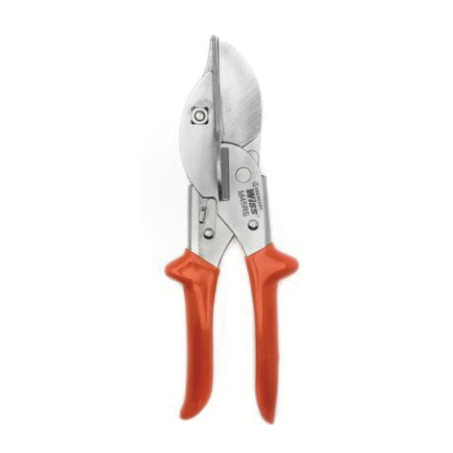 Crescent®M45RS Molding Miter Snip, 3-1/2 in L of Cut, Steel Blade, Rubber Handle, Dipped Grip