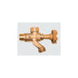 Woodford® 101P-BP Model 101 Anti-Siphon Wall Faucet, 3/4 or 1/2 in, Combination MNPT x FNPT, 125 psi, Domestic