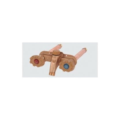 Model 22 - 1/2" Mount Hot and Cold Wall Faucet - 22PX-10-MH