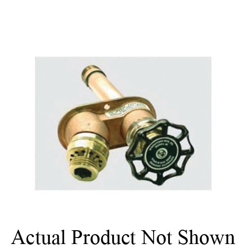 Woodford® 25PX-14-TK Model 25 Anti-Siphon Freezeless Automatic Draining Wall Faucet, 1/2 in, PEX Tube, 14 in THK Wall, 125 psi, Domestic