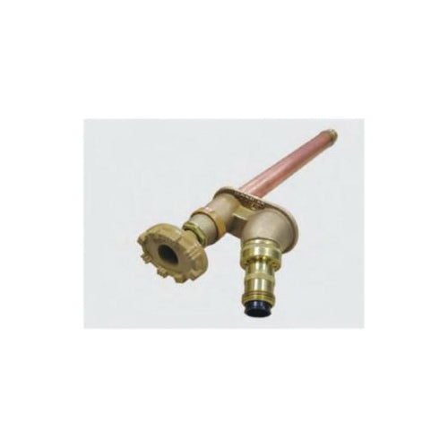 Woodford® 30PX-8 Model 30 Backflow Protected Freezeless Automatic Draining Wall Faucet, 1/2 in, PEX Tube, 8 in THK Wall, 125 psi, Domestic