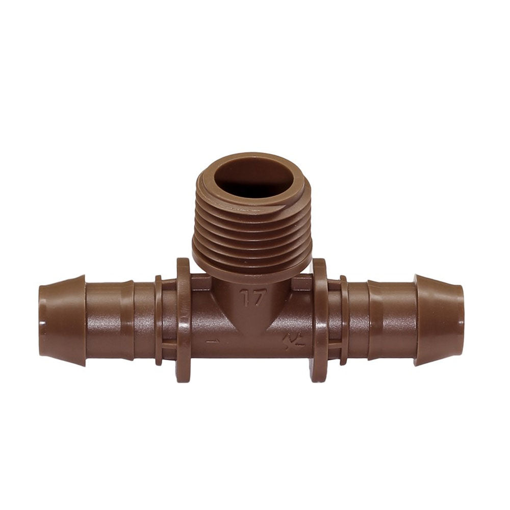 17MM BARB 1/2 MPT TEE M ADPAPT