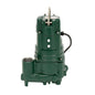 Zoeller® 140-0002 Flow-Mate 140 Single Seal Submersible Pump, 86 gpm Flow Rate, 1-1/2 in NPT Outlet, 1 ph, 1 hp, Cast Iron