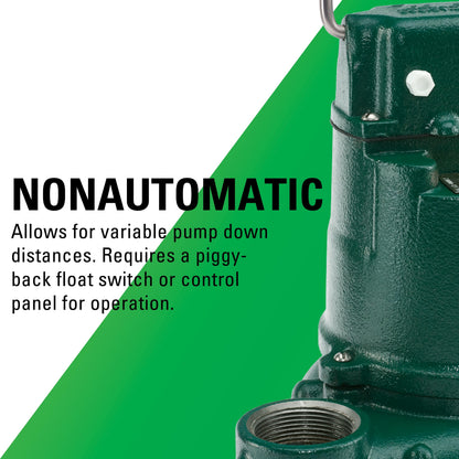 Pump - Non-Automatic