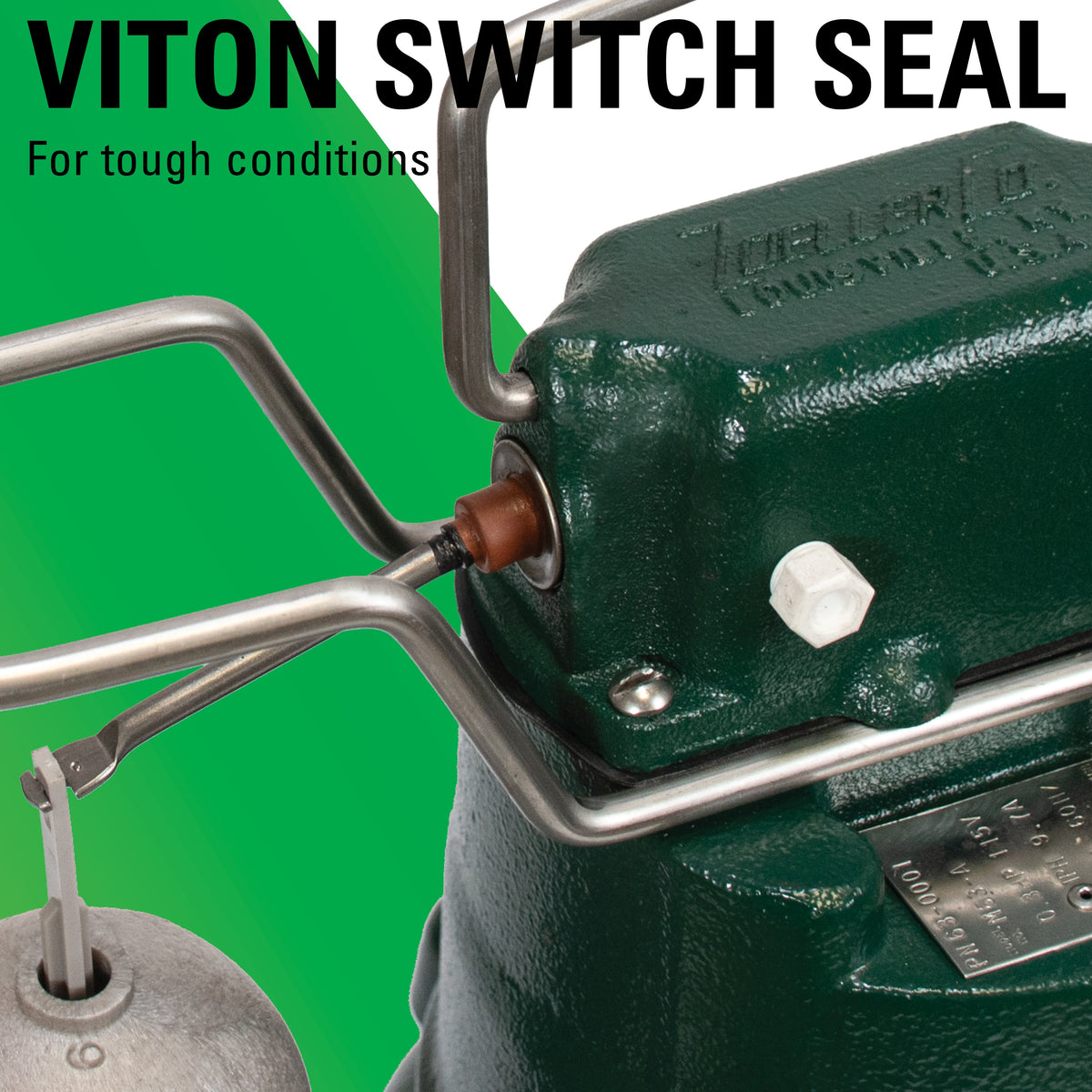 Automatic Submersible Pump - 1-1/2" NPT Outlet