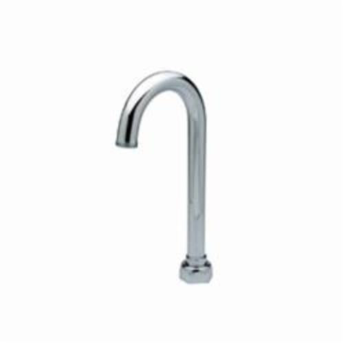 Zurn® AquaSpec® G67851 Centerline Gooseneck Spout, 3-1/2 in, Brass, Polished Chrome