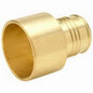 Zurn® QQ712GX Hose Adapter, 1-1/4 in Nominal, Barb x Male C End Style, Brass