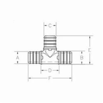 Hose Tee - 1"