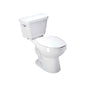 Zurn® EcoVantage® Z5535-RH 2-Piece High-Efficiency Toilet, Elongated Bowl, 15 in H Rim, 12 in Rough-In, 1.28 gpf