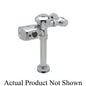 Zurn® AquaSense® AquaVantage® ZER6000AV-WS1-CPM Exposed Low Consumption Sensor Operated Flush Valve, Battery, 1.6 gpf Flush Rate, 1 in IPS Inlet, 20 to 80 psi Pressure, Polished Chrome
