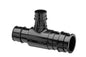 Zurn® QEPT654X Tee, 1-1/4 x 1 x 3/4 in Nominal, F1960 Expansion PEX End Style, CR Polymer