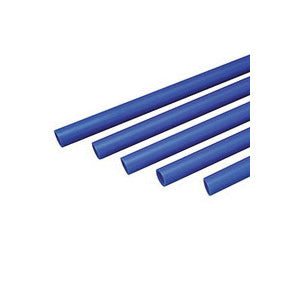 Zurn® PEX® Q3PS20XBLUE Non-Barrier Straight Piping Coil, 1/2 in, 0.475 in ID x 5/8 in OD, 20 ft L, 0.062 in Wall THK, Blue