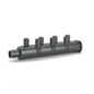 Zurn® QEPMCD53-7 Multiport Tee, 1 x (7) 1/2 in Nominal, F1960 Expansion PEX With Closed F1960 Expansion PEX Double Row End Style, CR Polymer