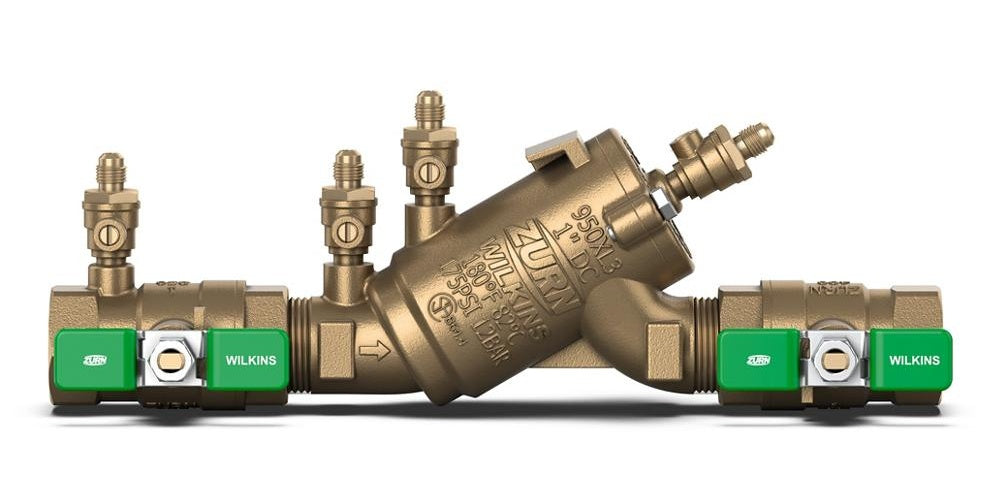 950XL3 - 3/4" Backflow Preventer - Low Lead Cast Bronze