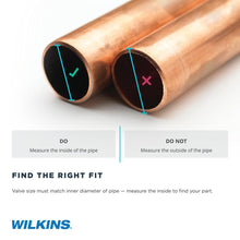 Zurn® Wilkins 34-NR3XLDULU NR3XL Pressure Reducing Valve, 3/4 in Nominal, FNPT End Style, 400 psi Pressure, Cast Bronze Body