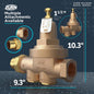 600XL - 1-1/2" Pressure Reducing Valve - Cast Bronze