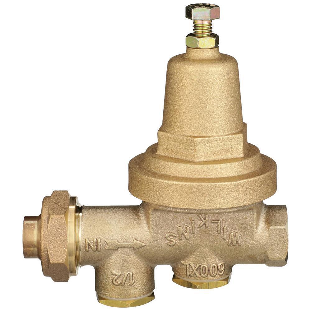 600XL - 1/2" Pressure Reducing Valve - Cast Bronze