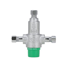 Zurn® Wilkins Aqua-Gard® 38-ZW3870XLT Thermostatic Mixing Valve With 3-Port, 3/8 in, Compression, 145 psi, 3.1 gpm Flow, Cast Bronze Body