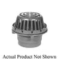 Zurn® Z125-3NH-89-C Z125-89 Roof Drain, 3 in Outlet, No-Hub Connection, 7-1/2 in Dia x 4-1/2 in H Polypropylene Grid, Cast Iron Drain
