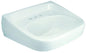 Zurn® Z5344 Z5340 Lavatory Sink, Rectangle Shape, 4 in Faucet Hole Spacing, 18 in W x 20 in D x 5-3/4 in H, Wall Mounting, Vitreous China, White