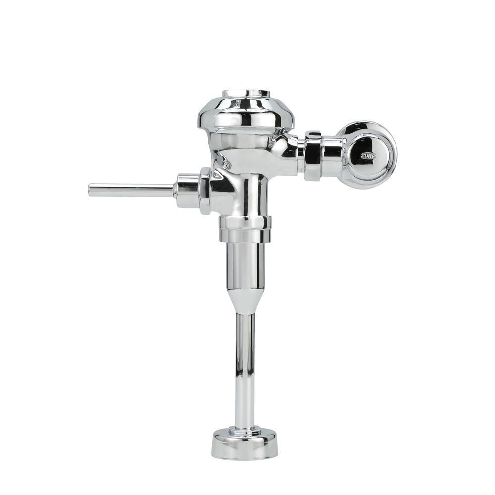 Zurn® AquaVantage AV® Z6003AV-WS1 Exposed Flush Valve, 1 gpf Flush Rate, 3/4 in Inlet, 10 to 100 psi Pressure, Polished Chrome