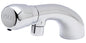 Zurn® AquaSpec® Z86300-XL Slow-Close Single Basin Metering Faucet, Commercial, 0.25 gpc Flow Rate, 1-13/16 in H Spout, Polished Chrome